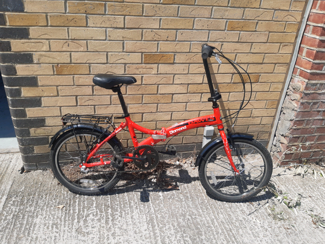 dawes diamond folding bike